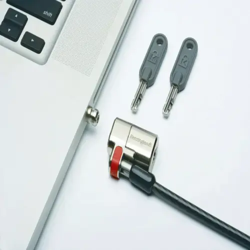 SKILCRAFT KEYED LAPTOP LOCK WITH MASTER 10 SETS (KEY-A 5845)